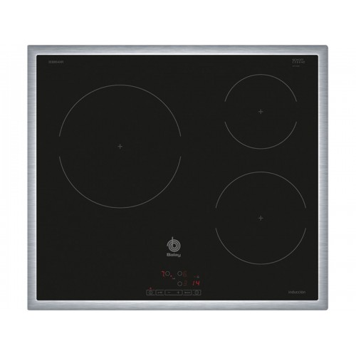 Serie | 4 Bếp từ Bosch Balay 3EB864XR Điều khiển cảm ứng linh hoạt , Viền bo inox